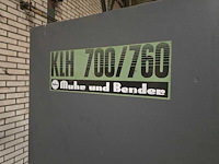 Mubea - klh 700 / 760 - ponsmachine - afbeelding 7 van  12