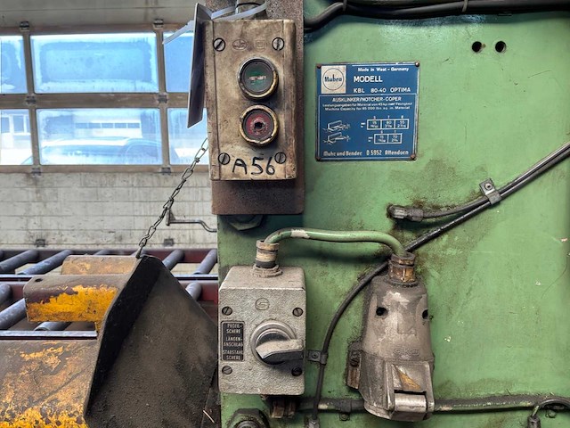 Mubea kbl 80-40 optima f profiel bewerkingsmachine - afbeelding 12 van  14