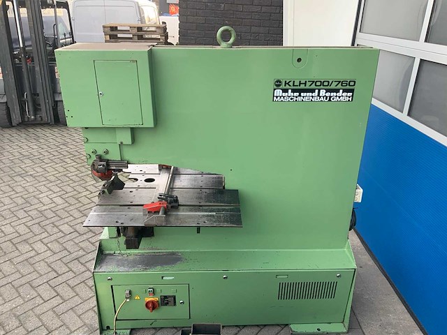Mubea muhr und bender - klh 700/760 - ponsmachine - afbeelding 5 van  11