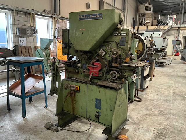 Mubea muhr&bender kbl45-20optima pons- en knipmachine - afbeelding 9 van  16