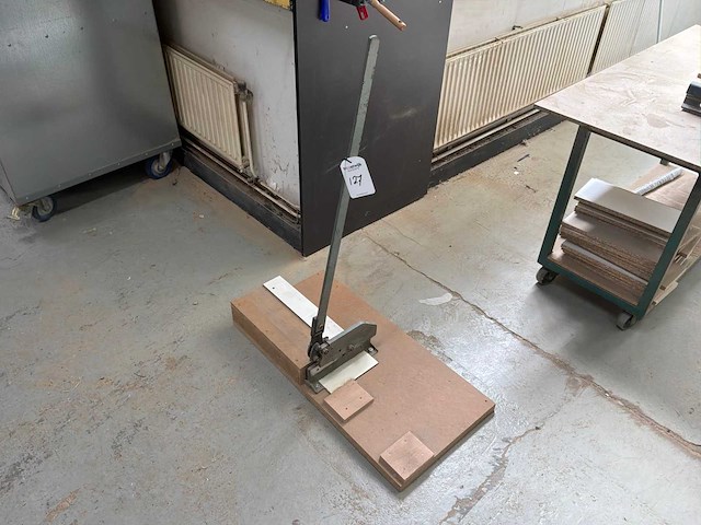 Mubeu hefboomplatenschaar - afbeelding 1 van  5
