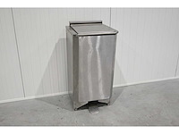 Mubo rvs pedaalemmer prullenbak