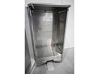 Mubo rvs pedaalemmer prullenbak - afbeelding 4 van  4