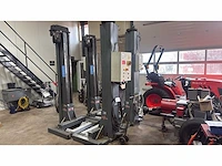 Mubrau equipment - 2006 - sm 2204 - 4-koloms mobiele hefkolommen