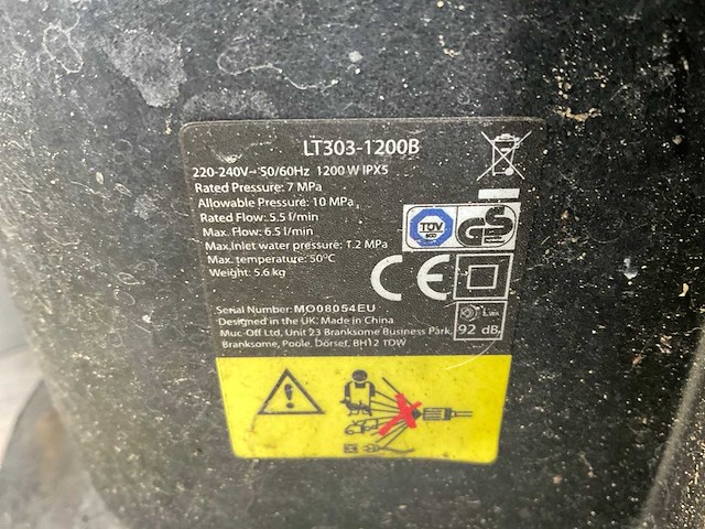 Muc off lt303 hogedrukreiniger (2x) - afbeelding 8 van  8