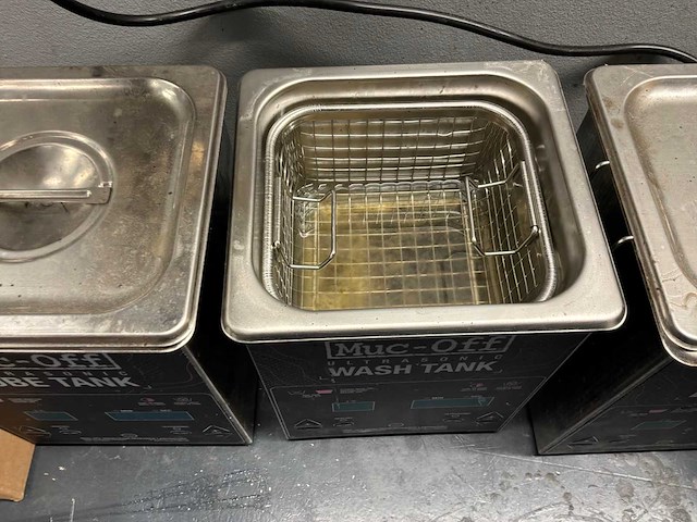 Muc-off ultrasonic onderdelenreiniger (4x) - afbeelding 9 van  10