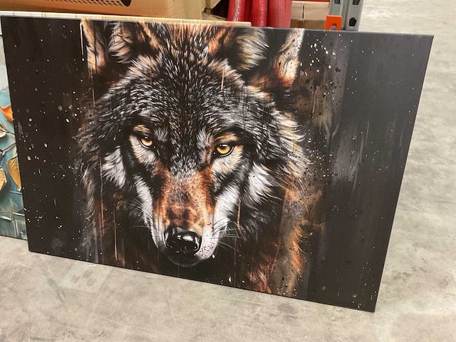 Muchowow 120x80cm wanddecoratie (4x) - afbeelding 2 van  6