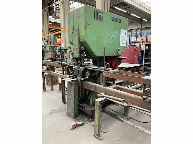 Muhr und bender kls1100 profielstaalschaar en ponsmachine - afbeelding 2 van  25