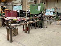 Muhr und bender kls1100 profielstaalschaar en ponsmachine