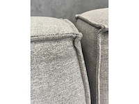 Muisgrijze modulaire sofa - afbeelding 6 van  9