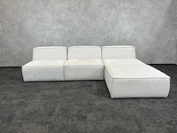 Muisgrijze modulaire sofa - afbeelding 4 van  7