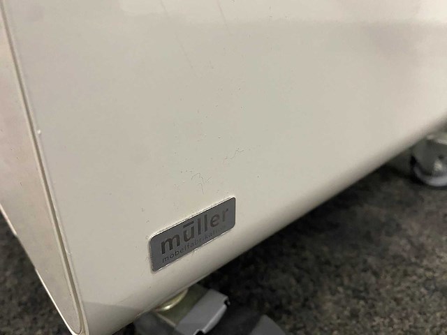 Müller - verrijdbaar stalen kast - wit - afbeelding 2 van  11