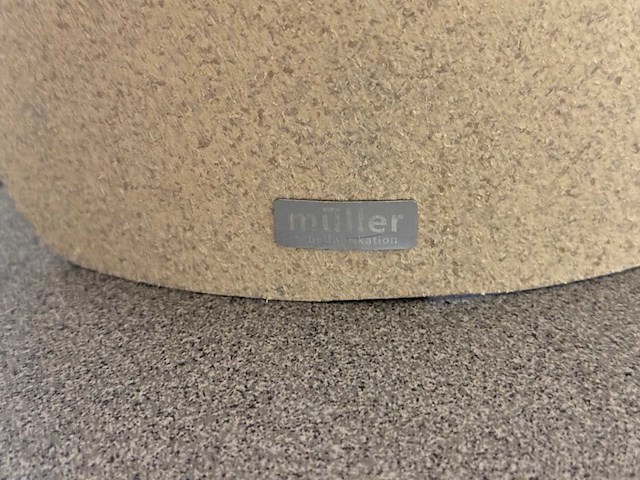 Muller lt3 salontafel walnoot + beige - afbeelding 9 van  9