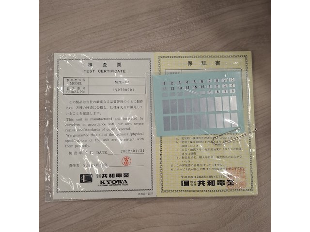 Multi conditioner / meetversterker-unit kyowa, mcd-8a - afbeelding 2 van  16