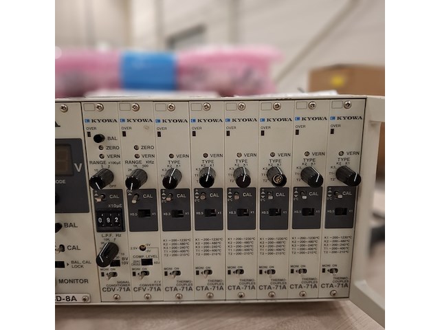 Multi conditioner / meetversterker-unit kyowa, mcd-8a - afbeelding 11 van  16