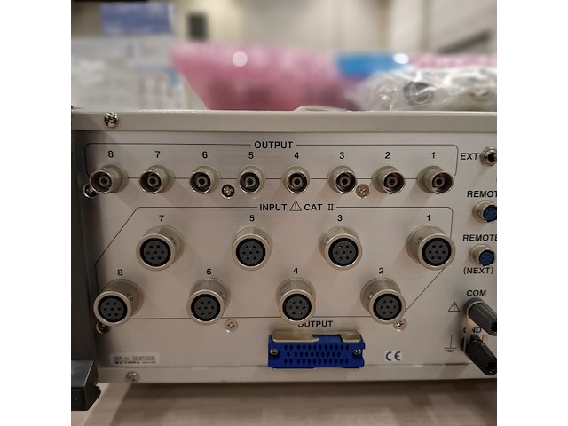 Multi conditioner / meetversterker-unit kyowa, mcd-8a - afbeelding 15 van  16