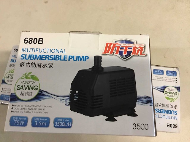 Multi functional 680b waterpomp (3x) - afbeelding 2 van  4