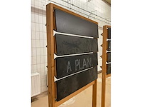 Multi krijtbord (2x) - afbeelding 2 van  7