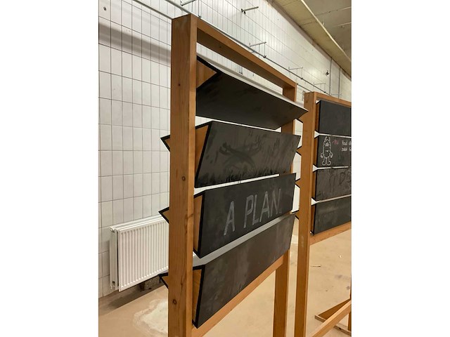 Multi krijtbord (2x) - afbeelding 4 van  7