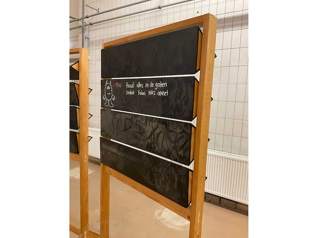 Multi krijtbord (2x) - afbeelding 7 van  7