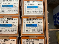 Multi-monti-plus doos schroeven (10x) - afbeelding 2 van  2