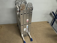 Multi vouwladder, alumexx, 4x3 treden - afbeelding 2 van  5