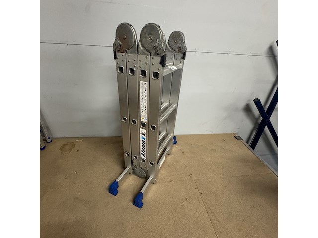Multi vouwladder, alumexx, 4x3 treden - afbeelding 4 van  5