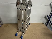 Multi vouwladder, alumexx, 4x3 treden - afbeelding 4 van  5