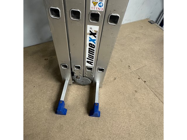Multi vouwladder, alumexx, 4x3 treden - afbeelding 5 van  5