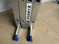 Multi vouwladder, alumexx, 4x3 treden - afbeelding 5 van  5
