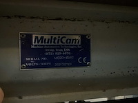 Multicam 3 kops cnc freesmachine - afbeelding 6 van  14