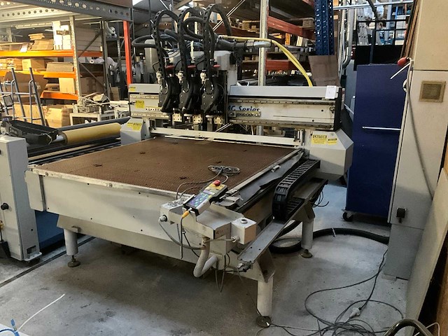 Multicam 3 kops cnc freesmachine - afbeelding 7 van  14