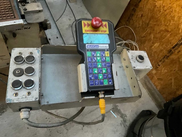 Multicam 3 kops cnc freesmachine - afbeelding 11 van  14