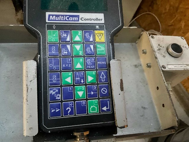 Multicam 3 kops cnc freesmachine - afbeelding 12 van  14