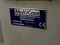 Multicam sf serie 2 kops cnc freesmachine - afbeelding 3 van  12
