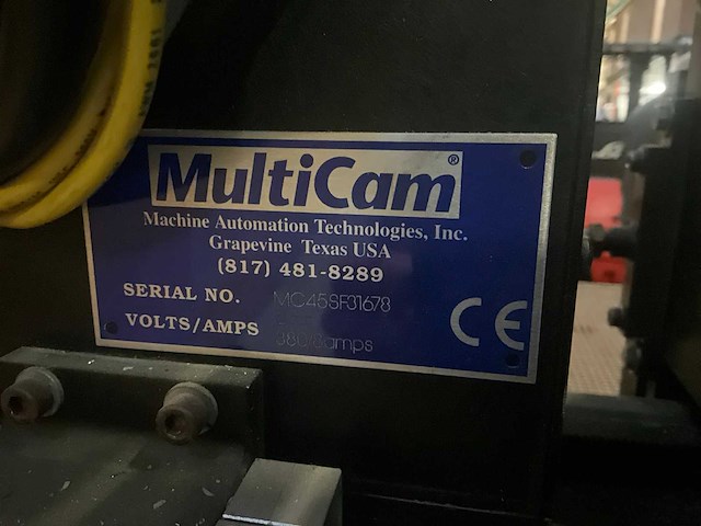 Multicam sf serie 2 kops cnc freesmachine - afbeelding 4 van  12