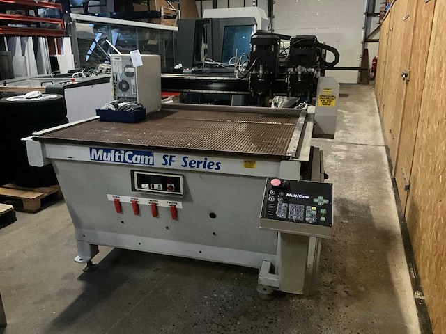 Multicam sf serie 2 kops cnc freesmachine - afbeelding 1 van  12