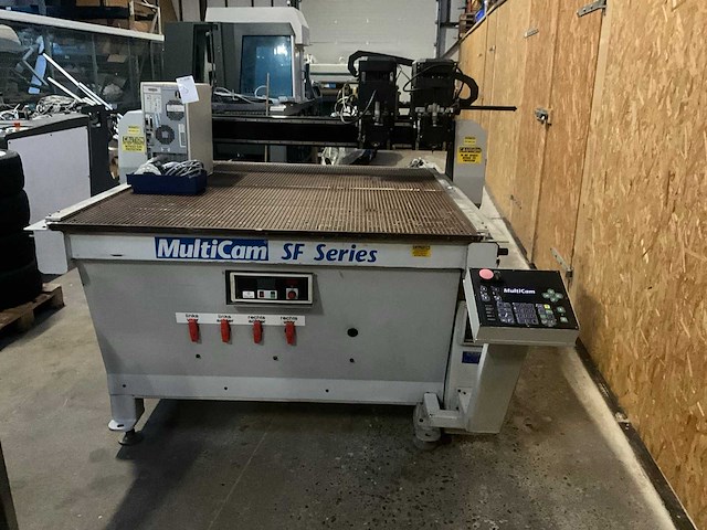 Multicam sf serie 2 kops cnc freesmachine - afbeelding 5 van  12