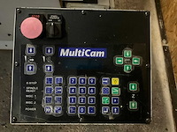 Multicam sf serie 2 kops cnc freesmachine - afbeelding 12 van  12