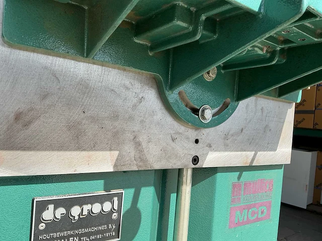 Multico mcd slotgat/ketting freesmachine - afbeelding 6 van  17