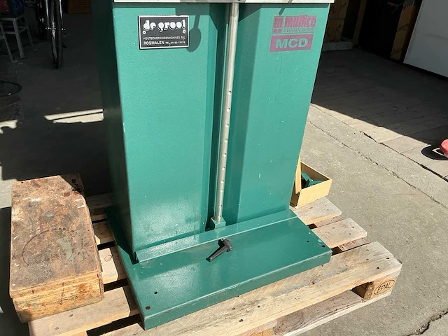 Multico mcd slotgat/ketting freesmachine - afbeelding 9 van  17