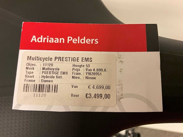 Multicycle - prestige ems - elektrische damesfiets - afbeelding 8 van  8