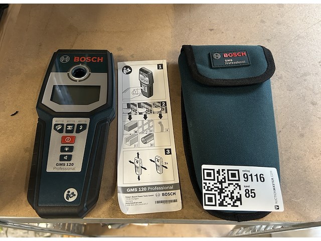 Multidetector, bosch, gms 120 professional - afbeelding 1 van  5