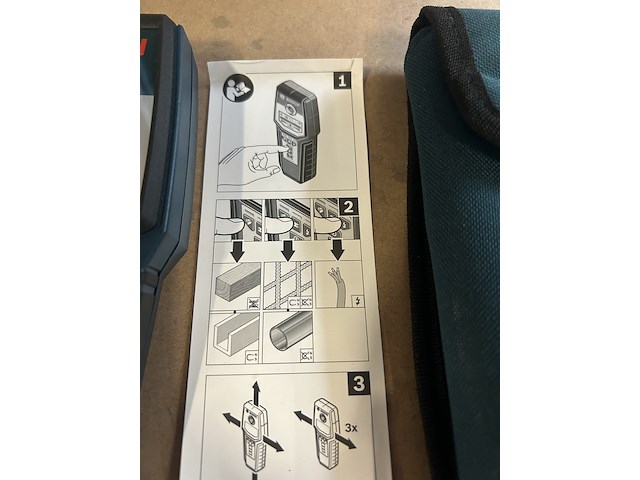 Multidetector, bosch, gms 120 professional - afbeelding 5 van  5