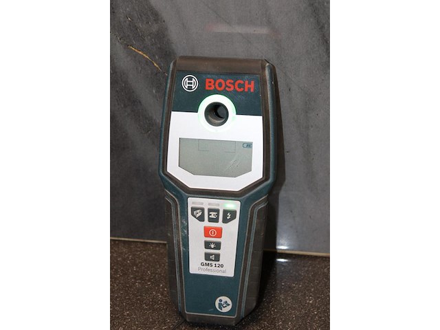 Multidetector bosch type gms120 met tas. - afbeelding 3 van  3