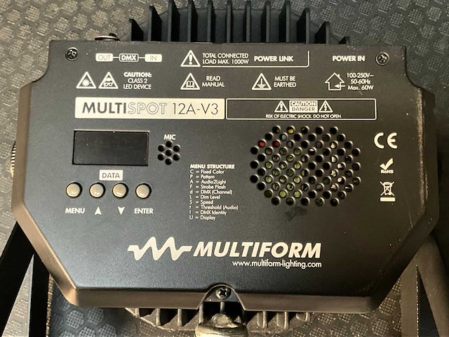 Multiform multispot 12a-v3 spotlight - afbeelding 8 van  8