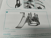 Multifunctionele kinder glijbaan + schommel. - afbeelding 1 van  3