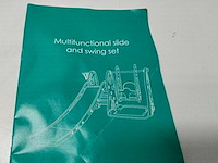 Multifunctionele kinder glijbaan + schommel. - afbeelding 3 van  3