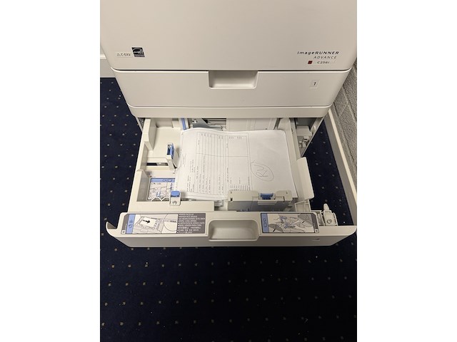 Multifunctionele kleuren printer, canon, imagerunner advance c256i | a3, wit, 2018 - afbeelding 6 van  15