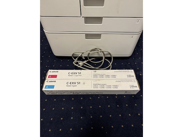 Multifunctionele kleuren printer, canon, imagerunner advance dx c5735i | a3, wit, 2020 - afbeelding 5 van  17